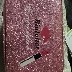 Pink Glitter Makeup Case